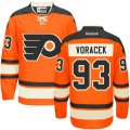 Philadelphia Flyers #93 Jakub Voracek Premier Orange New Third NHL Jersey