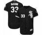 Chicago White Sox #33 James McCann Black Alternate Flex Base Authentic Collection Baseball Jersey