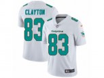 Miami Dolphins #83 Mark Clayton Vapor Untouchable Limited White NFL Jersey