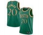 Boston Celtics #20 Gordon Hayward Authentic Green Basketball Jersey - 2019 20 City Edition