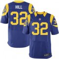 Los Angeles Rams #32 Troy Hill Royal Blue Alternate Vapor Untouchable Elite Player NFL Jersey
