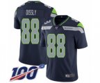 Seattle Seahawks #88 Will Dissly Navy Blue Team Color Vapor Untouchable Limited Player 100th Season Football Jersey