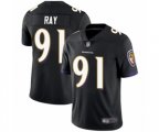Baltimore Ravens #91 Shane Ray Black Alternate Vapor Untouchable Limited Player Football Jersey