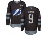 Tampa Bay Lightning #9 Tyler Johnson Black 1917-2017 100th Anniversary Stitched NHL Jersey