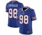 Buffalo Bills #98 Star Lotulelei Royal Blue Team Color Vapor Untouchable Limited Player Football Jersey