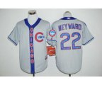 Chicago Cubs #22 Jason Heyward Grey Cooperstown Stitched Baseball Jersey