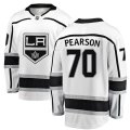 Los Angeles Kings #70 Tanner Pearson Authentic White Away Fanatics Branded Breakaway NHL Jersey