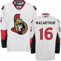 Ottawa Senators #16 Clarke MacArthur Authentic White Away NHL Jersey