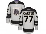 Los Angeles Kings #77 Jeff Carter Authentic Gray Alternate NHL Jersey