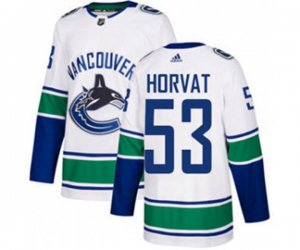 Vancouver Canucks #53 Bo Horvat White Road Stitched Hockey Jersey