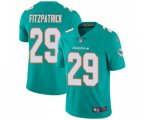 Miami Dolphins #29 Minkah Fitzpatrick Aqua Green Team Color Vapor Untouchable Limited Player Football Jersey