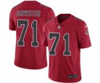 Atlanta Falcons #71 Wes Schweitzer Limited Red Rush Vapor Untouchable Football Jersey