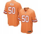 Tampa Bay Buccaneers #50 Vita Vea Game Orange Glaze Alternate Football Jersey