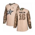 Dallas Stars #16 Joe Pavelski Authentic Camo Veterans Day Practice Hockey Jersey