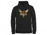 Charlotte Hornets Gold Collection Pullover Hoodie Black