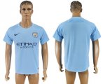 2017-18 Manchester City Home Thailand Soccer Jersey