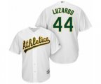 Oakland Athletics Jesus Luzardo Replica White Home Cool Base Baseball Player Jersey