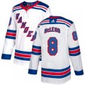New York Rangers #8 Cody McLeod Authentic White Away NHL Jersey