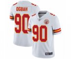 Kansas City Chiefs #90 Emmanuel Ogbah White Vapor Untouchable Limited Player Football Jersey