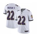 Baltimore Ravens #22 Mark Ingram II White Vapor Untouchable Limited Player Football Jerse