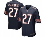 Chicago Bears #27 Sherrick McManis Game Navy Blue Team Color Football Jersey
