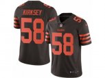Cleveland Browns #58 Christian Kirksey Limited Brown Rush NFL Jersey
