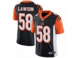 Cincinnati Bengals #58 Carl Lawson Vapor Untouchable Limited Black Team Color NFL Jersey