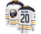 Buffalo Sabres #20 Scott Wilson Fanatics Branded White Away Breakaway NHL Jersey