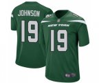 New York Jets #19 Keyshawn Johnson Game Green Team Color Football Jersey