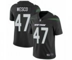 New York Jets #47 Trevon Wesco Limited Navy Blue Alternate Football Jersey