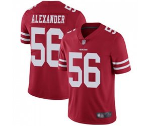 San Francisco 49ers #56 Kwon Alexander Red Team Color Vapor Untouchable Limited Player Football Jersey