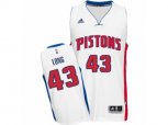 Detroit Pistons #43 Grant Long Swingman White Home NBA Jersey