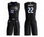 Orlando Magic #22 Jerian Grant Swingman Black Basketball Suit Jersey - City Edition