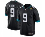Jacksonville Jaguars #9 Logan Cooke Game Black Team Color Football Jersey