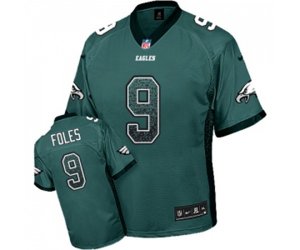 Philadelphia Eagles #9 Nick Foles Limited Midnight Green Drift Fashion Football Jersey
