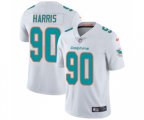 Miami Dolphins #90 Charles Harris White Vapor Untouchable Limited Player Football Jersey