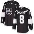 Los Angeles Kings #8 Drew Doughty Premier Black Home NHL Jersey
