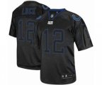 Indianapolis Colts #12 Andrew Luck Elite Lights Out Black Football Jersey