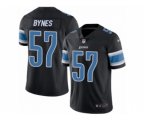 Detroit Lions #57 Josh Bynes Limited Black Rush NFL Jersey