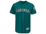 Seattle Mariners Majestic Alternate Blank Green Flex Base Authentic Collection Team Jersey