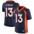 Denver Broncos #13 Trevor Siemian Navy Blue Alternate Vapor Untouchable Limited Player NFL Jersey