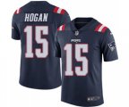 New England Patriots #15 Chris Hogan Limited Navy Blue Rush Vapor Untouchable Football Jersey