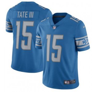 Detroit Lions #15 Golden Tate III Limited Light Blue Team Color Vapor Untouchable NFL Jersey