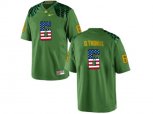 2016 US Flag Fashion Men's Oregon Duck De'Anthony Thomas #6 College Football Limited Jersey - Apple Green
