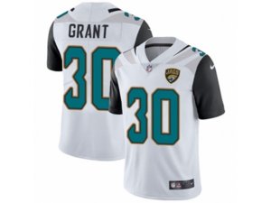 Jacksonville Jaguars #30 Corey Grant White Vapor Untouchable Limited Player NFL Jersey