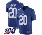 New York Giants #20 Janoris Jenkins Royal Blue Team Color Vapor Untouchable Limited Player 100th Season Football Jersey