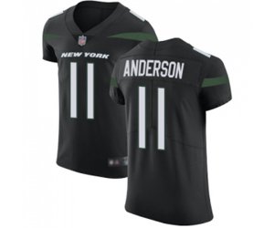 New York Jets #11 Robby Anderson Black Alternate Vapor Untouchable Elite Player Football Jersey