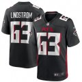 Atlanta Falcons #63 Chris Lindstrom Nike Black Game JerseyAtlanta Falcons #63 Chris Lindstrom Nike Black Game Jersey