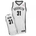 Brooklyn Nets #31 Jarrett Allen Authentic White Home NBA Jersey