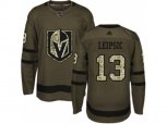 Vegas Golden Knights #13 Brendan Leipsic Authentic Green Salute to Service NHL Jersey